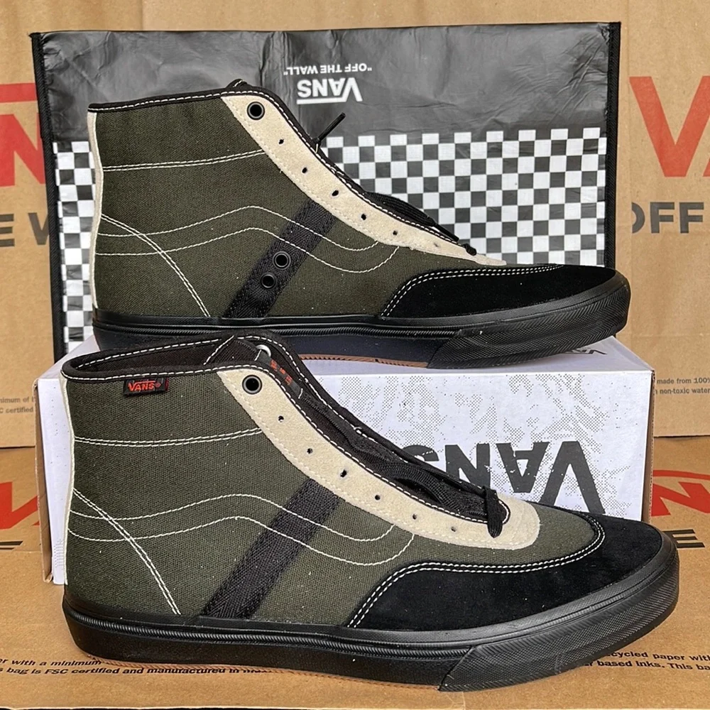 Vans Crockett High Forest/Black WMNS sneakers - Picture 2 of 16